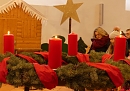 Andacht zur Er&ouml;ffnung des Weihnachtsmarktes in Niedergebra (R. Englert)