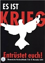Plakat zur FriedensDekade (Arbeitskreis)
