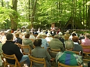 Pfingstmontag am Kuhbrunnen in Bleicherode mitten im Wald (R. Englert)