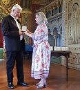 Stephan Domann erh&auml;lt die Th&uuml;ringer Rose 2023 (Regina Englert)