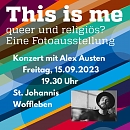 Herzliche Einladung zum Konzert! (Kirchengemeinde, Design: Stiftung Schleswig-Holsteinische Landesmuseen/J&uuml;rgen Sch&uuml;ller)