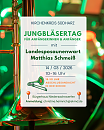 Plakat Jungbl&auml;sertag 2026 (Canva)