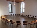Hier stehen die St&uuml;hle noch in Niedergebra, doch jetzt freut sich Ellrich &uuml;ber ihren Dienst (B. Halver)