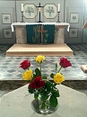 Rosen&uuml;berraschung in der Rosenkirche (R. Englert)