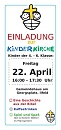 Kinderkirchenplakat (KG Ilfeld)
