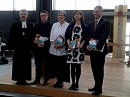 Superintendent A. Schwarze, Chr. Bischoff, Chr. Schmidt, J. Lenz und R. R&uuml;diger (privat)