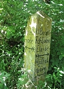 Wegstein im Helbetal (Kerstin Cassube)