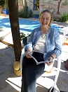 Ulrike Patzelt in Windhoek (privat)