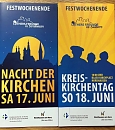 Flyer Nacht der Kirchen und Kreiskirchentag (A. Schwarze)