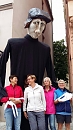 Der Nordh&auml;user Luther unterwegs in Wittenberg (K. Schwarze)