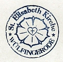 Altes Siegel der St. Elisabeth-Kirche Wülfingerode (St. Domann)