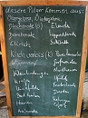 Die Liste der Pilger im Gottesdienst (R. Englert)