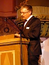 Superintendent Andreas Schwarze blickte auf das Reformationsjubiläum zurück und dankte der Reformationsbeauftragten Petra Gunst (Foto: R. Englert)