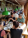 Ankunft auf Burg Bodenstein - eine schöne große Runde (Foto: R. Englert)