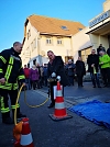 Der Auftrag der FFW Großwechsungen an Pfarrer Jochen Lenz  (Foto: FFW Großwechsungen )