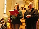 Katharina Schmolke und Superintendent Andreas Schwarze (Foto: Regina Englert)