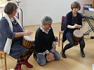 Trommel-Workshop mit Viola Kremzow (Foto: R. Englert)