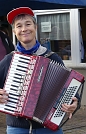 Unsere Kreiskantorin Christine Heimrich im Einsatz (Foto: R. Englert)