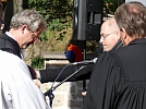 Segen vom Vorsitzenden des Gemeindekirchenrates (Foto: R. Englert)