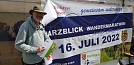 Einen Wandermarathon bekommt nicht jeder zum Geburtstag - Rüdiger Neitzke aus Nordhausen schon ;-) (Foto: R. Englert)