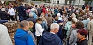 Leer wird der Platz auch an diesem Tag wirklich nie (Foto: R. Englert)