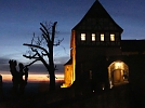 Abendstimmung auf der Burg (Foto: R. Englert)