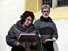 Die Predigt - erstmals in der Kirche (Foto: R. Englert)