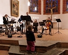 Die kleinste Besucherin des Abends hat uns allen Freude bereitet (Foto: R. Englert)