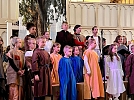 ein toller Kinderchor als Träger der Erzählung, aus Silkerode, Werningerode, Liebenrode usw. (Foto: Sabine Wegner)