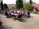 Kaffeepause in Uder (Foto: Nikolaus Flämig)