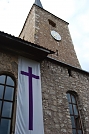 Petruskirche geschmückt (Foto: Sabine Wegner)