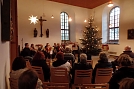 Weihnachtsmarkt in Niedergebra - Andacht in der Kirche (Foto: B. Halver)