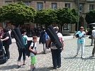 Samstag - Gigbags prägen das Stadtbild (Foto: Margit Gerlach)