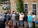 Kuchenschlange vor der Klosterstube (Foto: R. Englert)