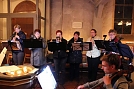 Der Flötenkreis beim Lichter-Gottesdienst in Bleicherode (Foto: St. Marien)