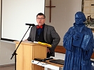 Friedrich Kramer - Direktor der Ev. Akademie Sachsen-Anhalt in Wittenberg referierte zum Thema "Luthererinnerung zwischen glühender Verehrung und harscher Kritik" (Foto: R. Englert)
