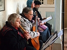 Musikalische Unterstützung im Gottesdienst von Familie Pasch (Foto: R. Englert)