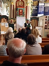 Der Vortrag führte zu den Wurzeln der Familie Fromm (Foto: R. Englert)