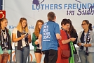 Doch nicht ohne das grüne Juleica-T-Shirt (Foto: M. Schwarze)