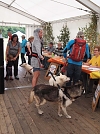 Einige Hunde liefen den Marathon mit ihren Herrchen (Foto: R. Englert)