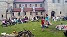 Hmmm, lecker Stockbrot am Johannisfeuer (Foto: Basilika Münchenlohra)