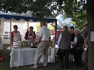 Vier Suppen und knackige Krakauer vom Grill - lecker war´s in Liebenrode (Foto: R. Englert)