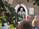 Ein Trompeter spielte Ausschnitte aus Luthermelodien (Foto: R. Englert)