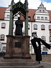 Luther besucht Luther (Foto: R. Englert)