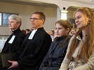 Zwei der Kinder waren mit im Gottesdienst, die älteste Tochter steckt im Studium (Foto: R. Englert)