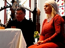 Noch ahnen Martin und Katharina Luther nicht, wer sie gleich besuchen kommt (Foto: R. Englert)