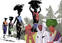 „Rest for the Weary“ von der Künstlerin Gift Amarachi Ottah (© 2024 World Day of Prayer International Committee, Inc.)