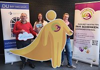 Superintendent Andreas Schwarze, Franziska Heßler (Freiwilligenagentur Nordhausen) und Sandra Hesse (Ehrenamtsbegleitung im Kirchenkreis Südharz)  (Sandra Hesse)