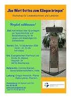Workshop f&uuml;r Lektoren (Petra Lehner)