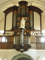 hist. Orgel der Antoniuskirche Worbis (Orgelbau Waltershausen)